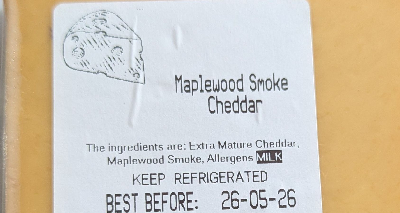 Maplewood Smoke Cheddar